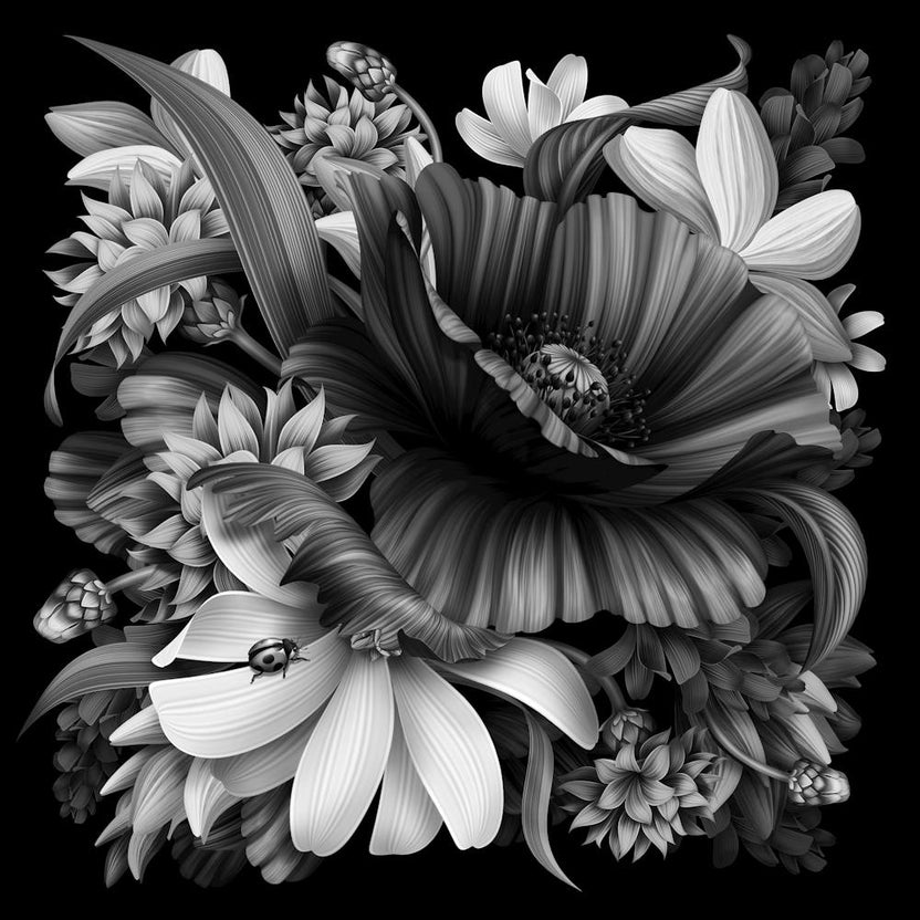 Black And White Flowers 70