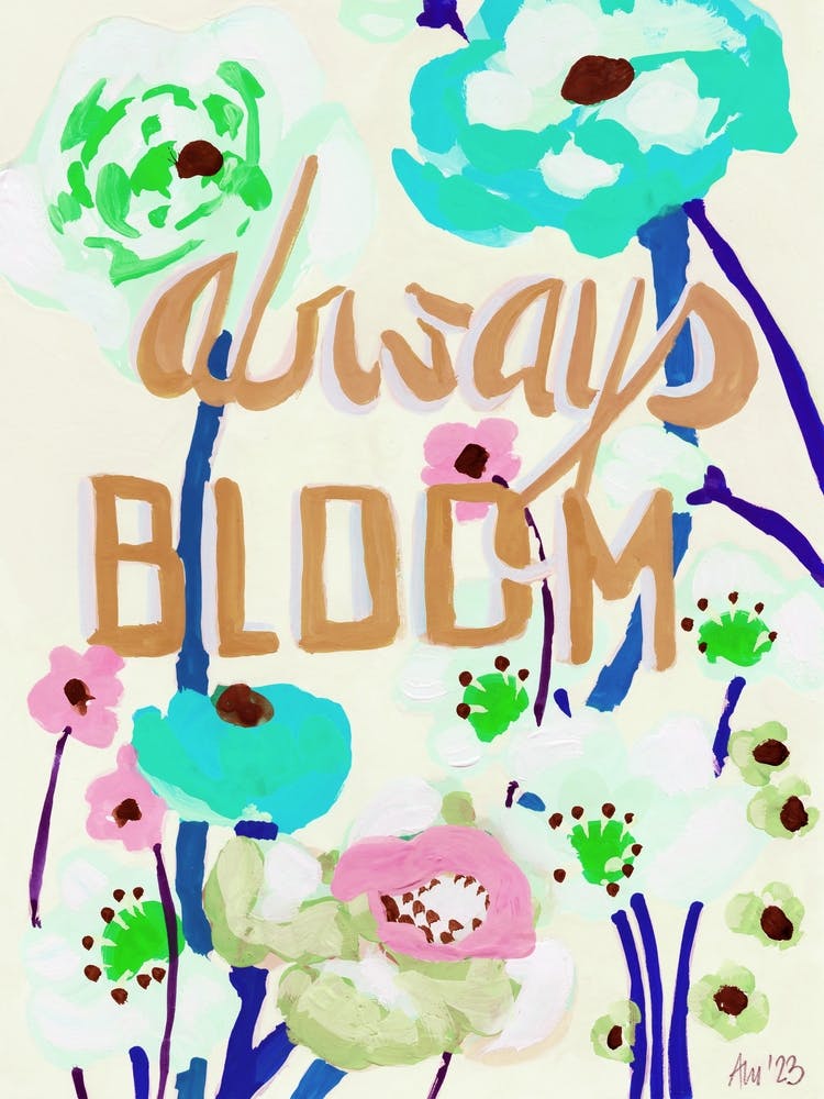 Always Bloom, green