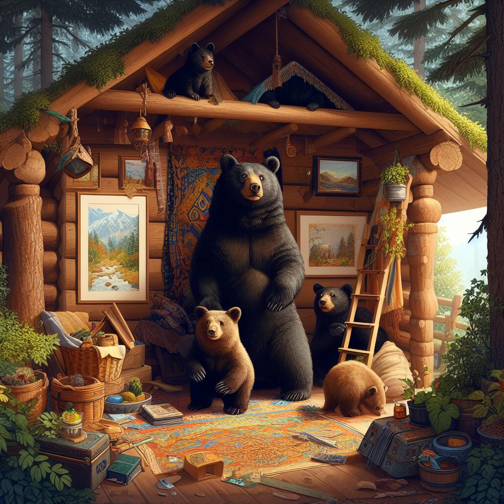 Bears In The Cabin 1