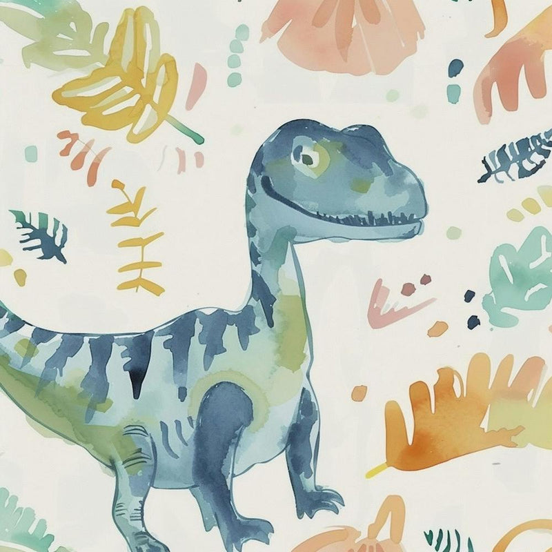 Cute Muted Pastels Giganotosaurus Dinosaur 2