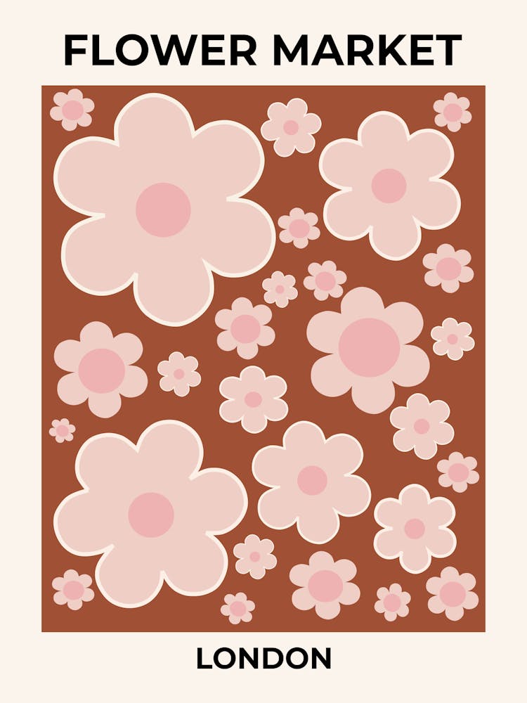 Flower Market London Terracotta