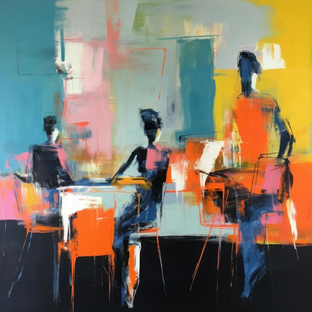 Business Meeting In The Office 14