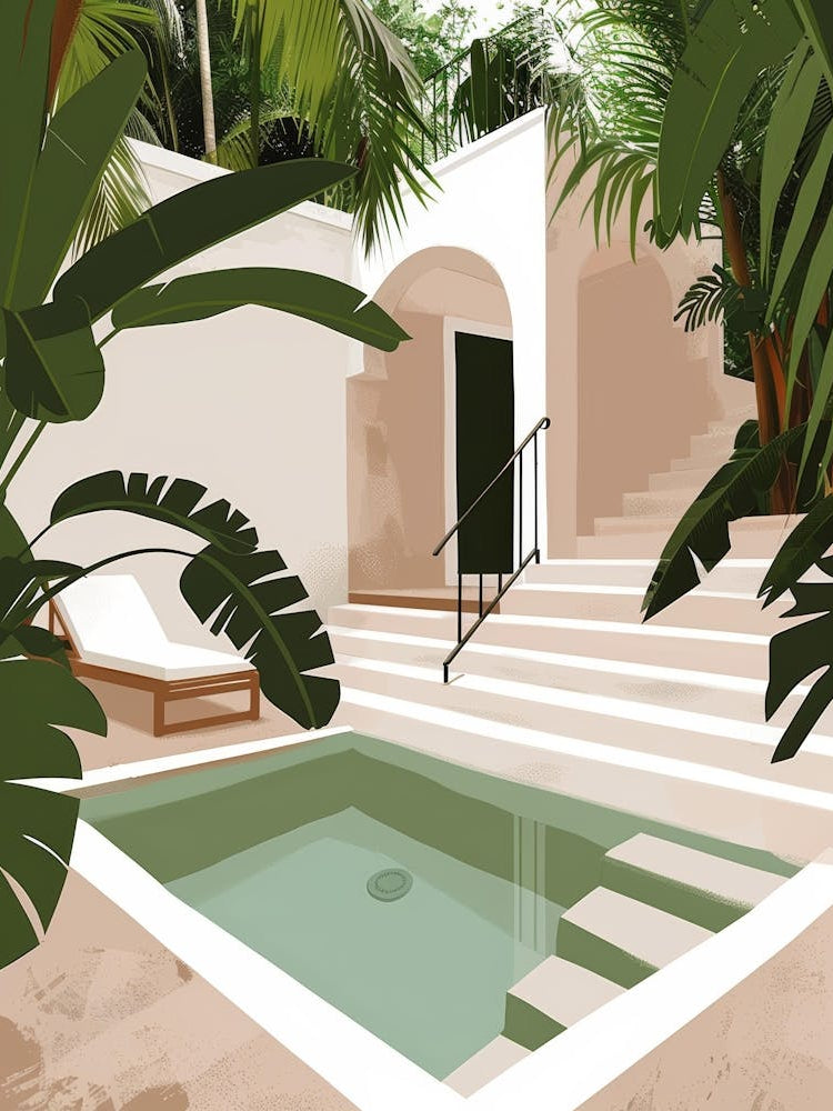 Illustration Of A Pool