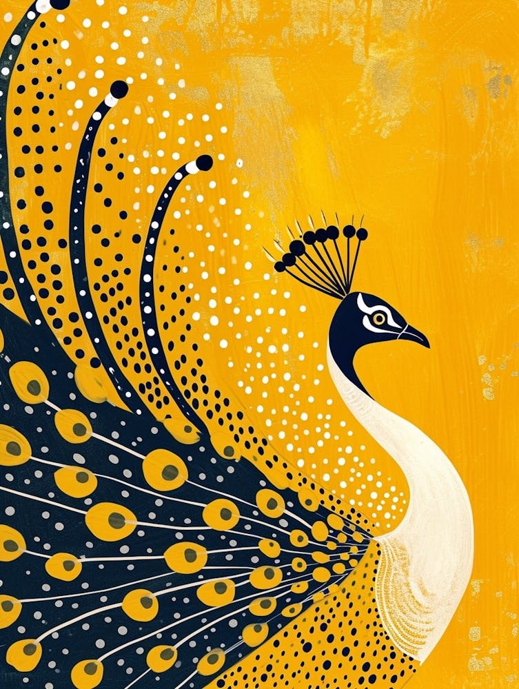 Yellow Peacock 1