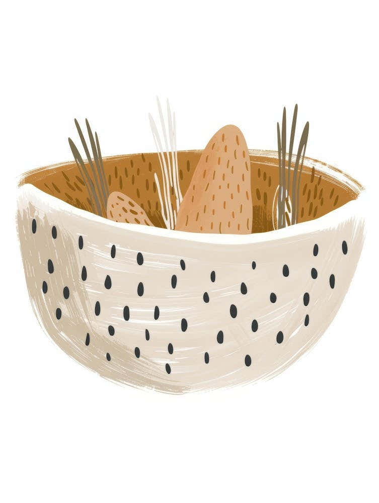 Polka Dot Bowl