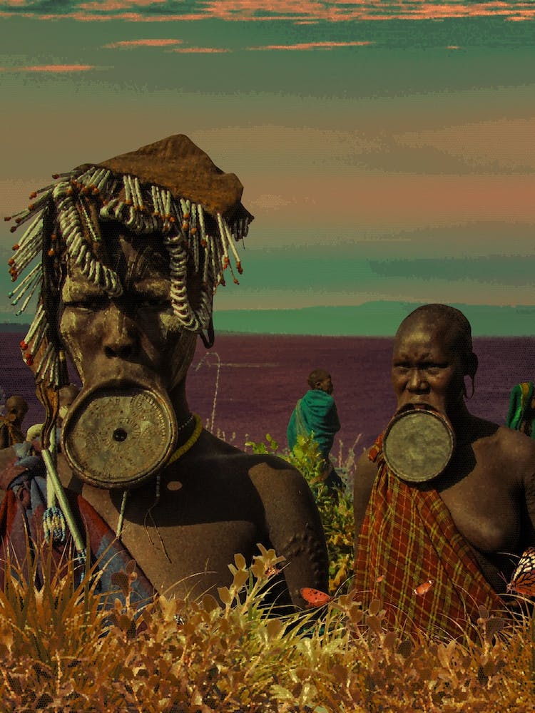 African Tribe Family