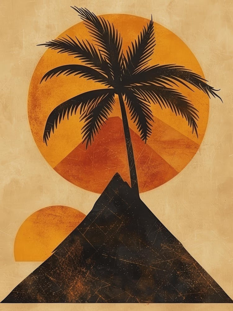 Palm Tree At Sunset 9