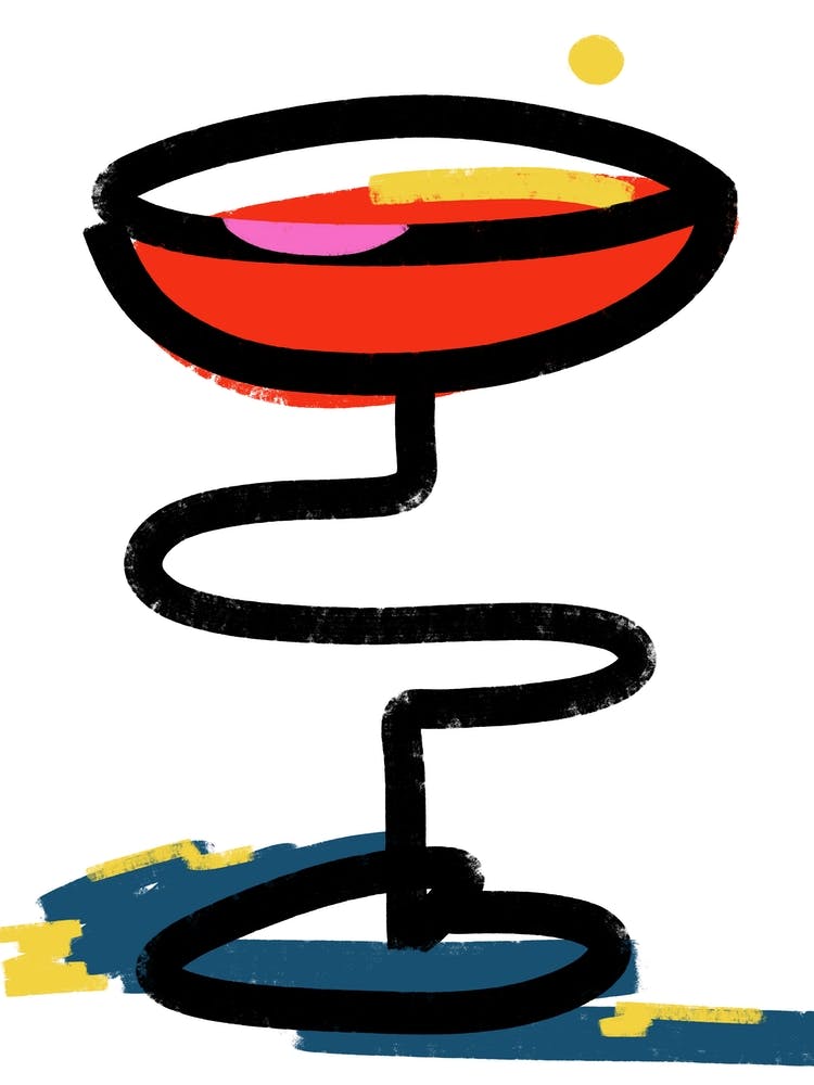 Lipstick On Glass