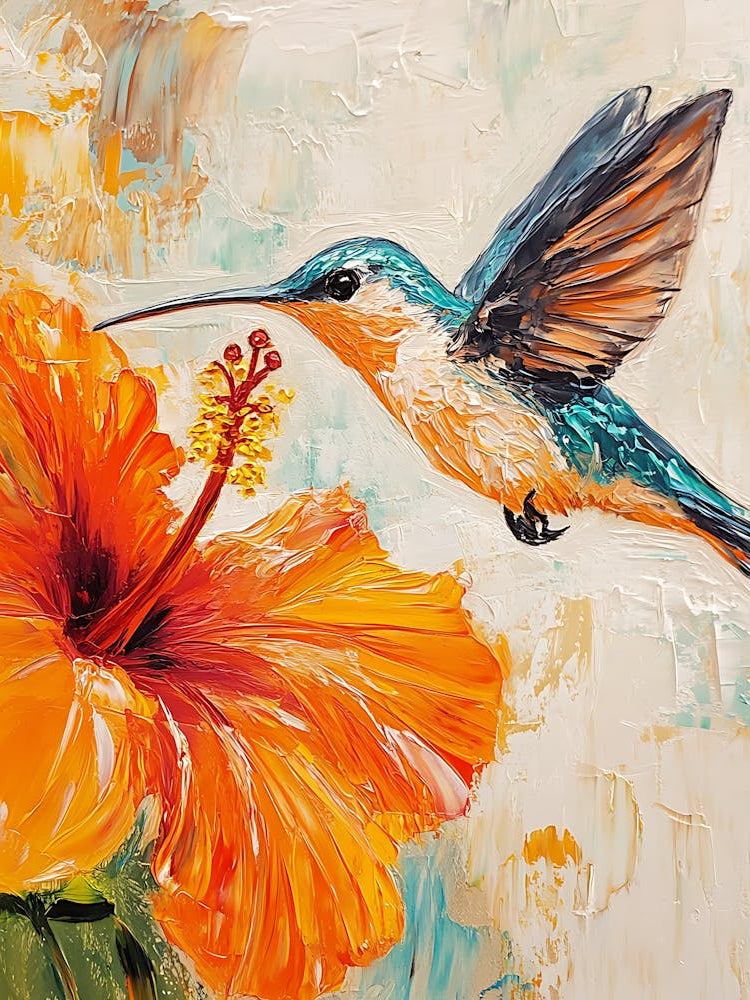Hummingbird Loves Hibiscus 16