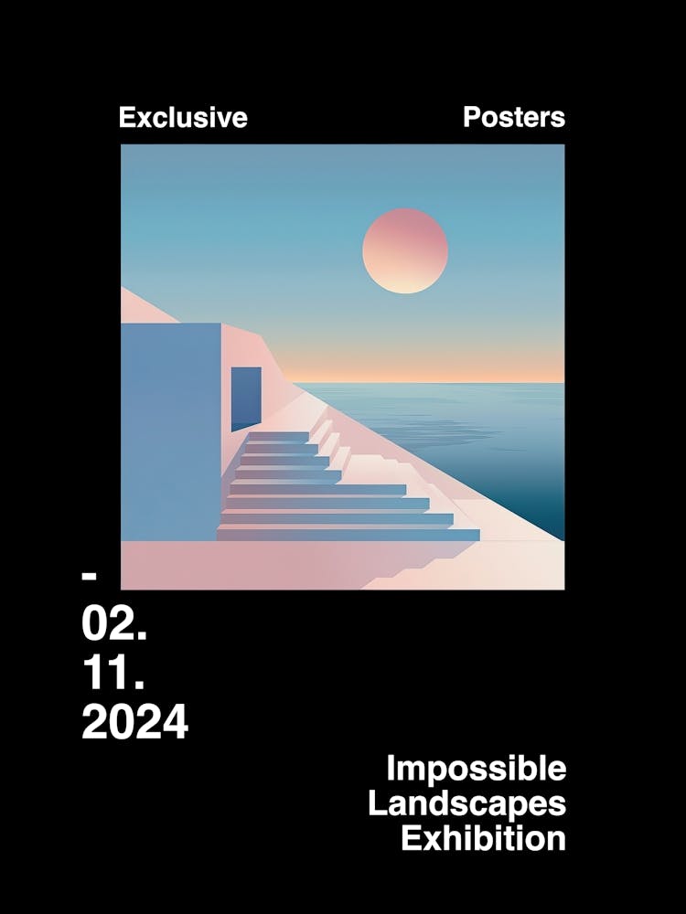 Impossible Landscapes Exhibition Archive Poster 7