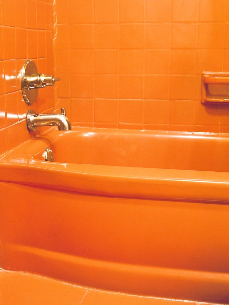 Orange Tub on Film