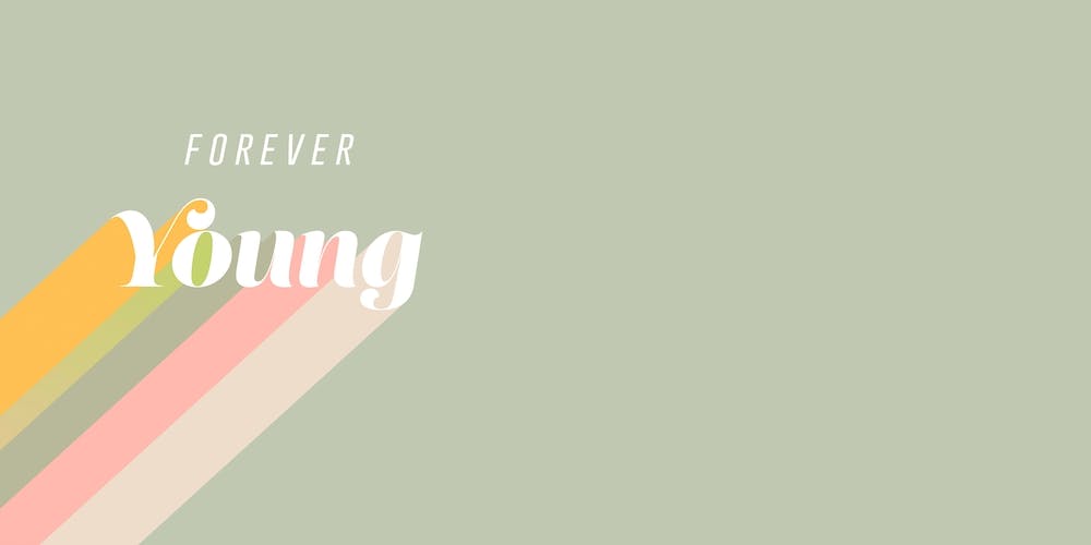 Forever Young Retro Stone