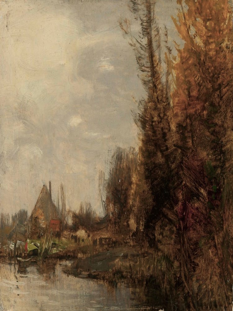 Boat On A River