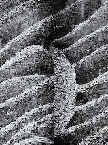 Close Up Of The Colosseum In Rome