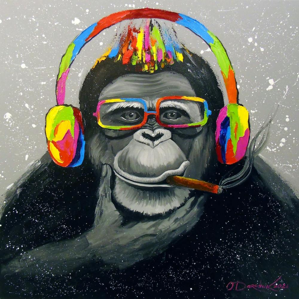 monkey music lover punk