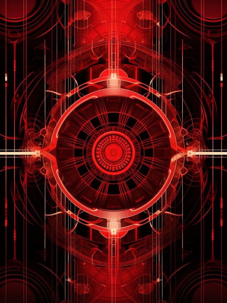 Kinetic Abstract Geometric 9