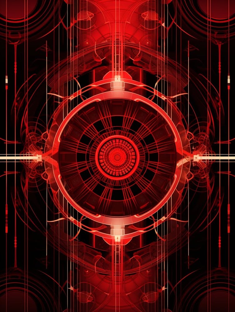 Kinetic Abstract Geometric 9