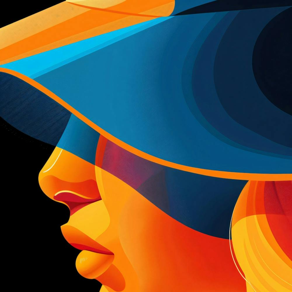 Portrait Of A Woman In A Hat