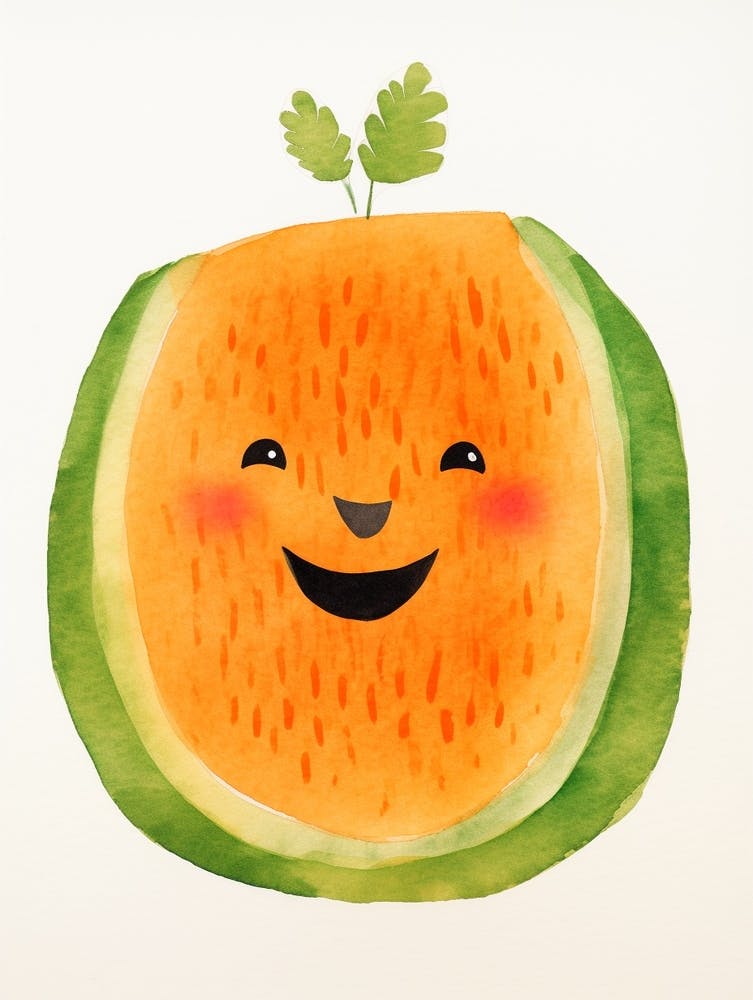 Friendly Kids Cantaloupe 1