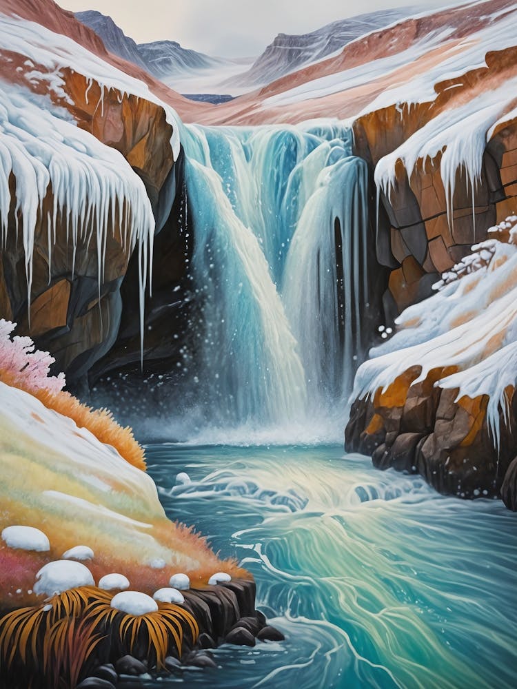 Winter Waterfall