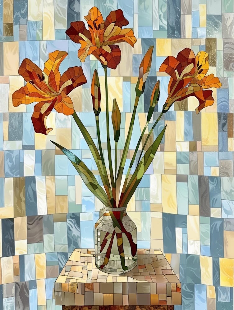 Lilies In A Vase 1