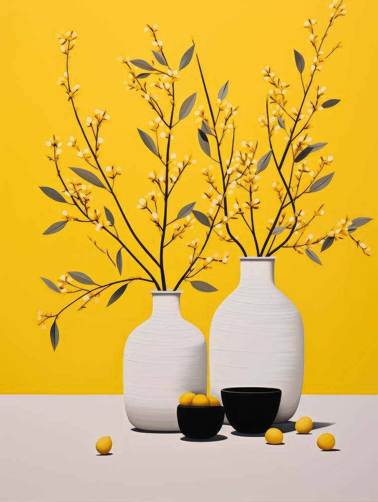 Yellow Vases