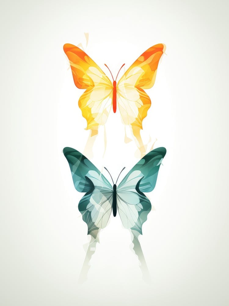 Illustration vectorielle de papillon