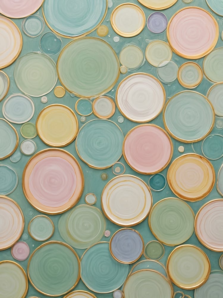 Pastel Paint Circles