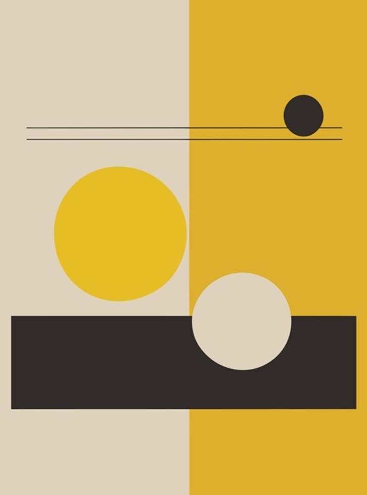 Bauhaus Abstract Painting 5