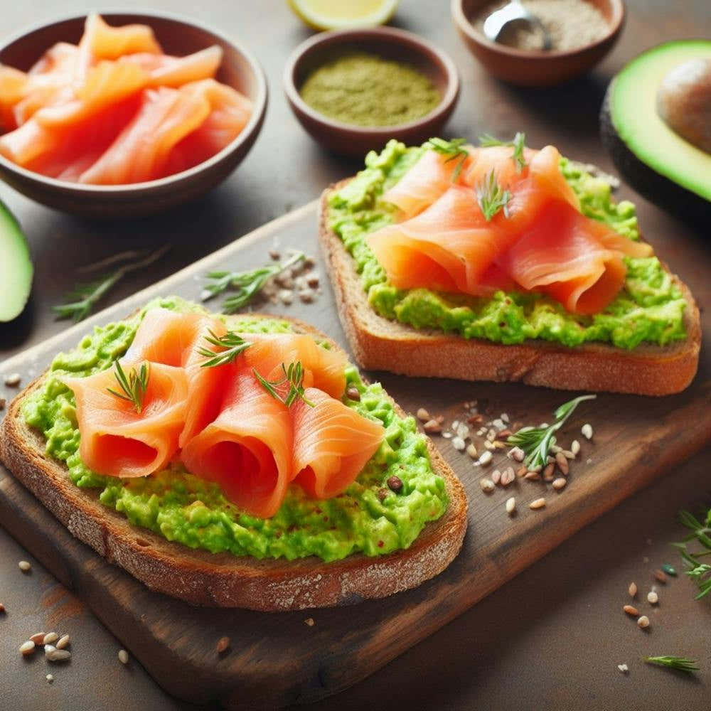 Smoked Salmon On Toast