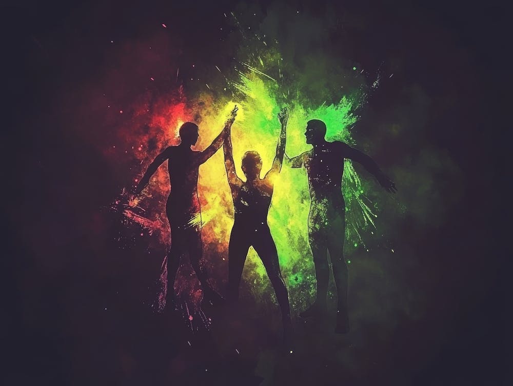 Silhouettes Of People