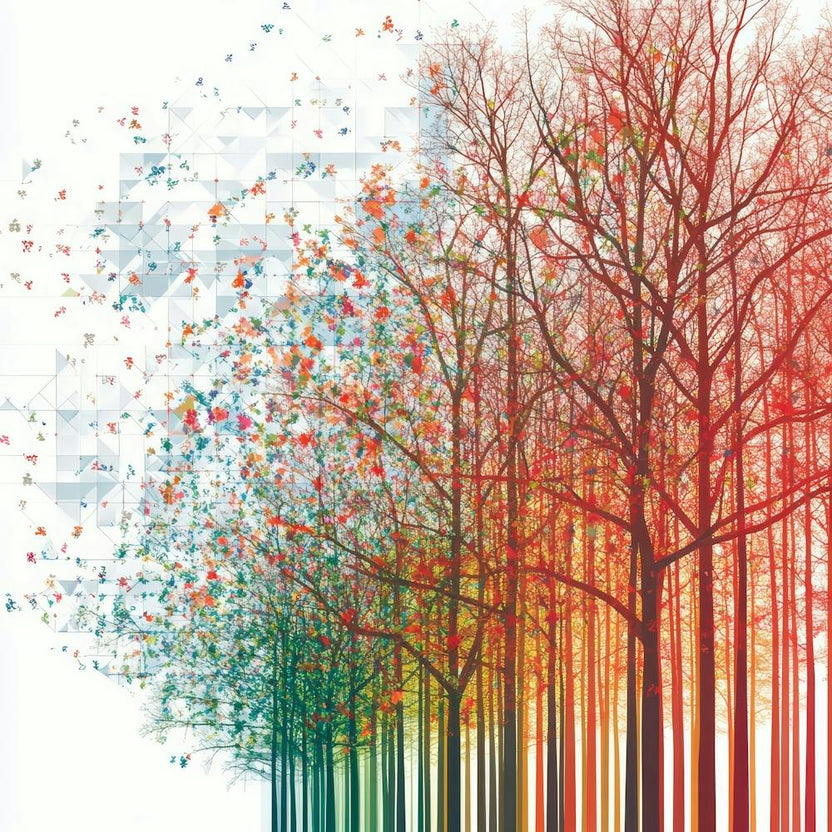 Colorful Trees 12