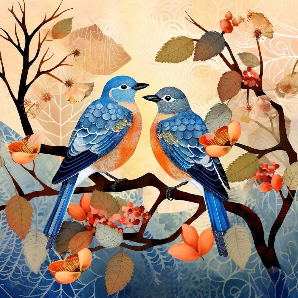 Bird In Nature Eastern Bluebird 1