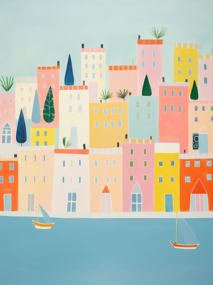 Portofino, Italy Colourful View 2