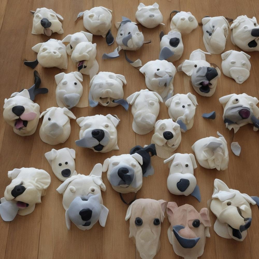 Collection Of Dog Heads