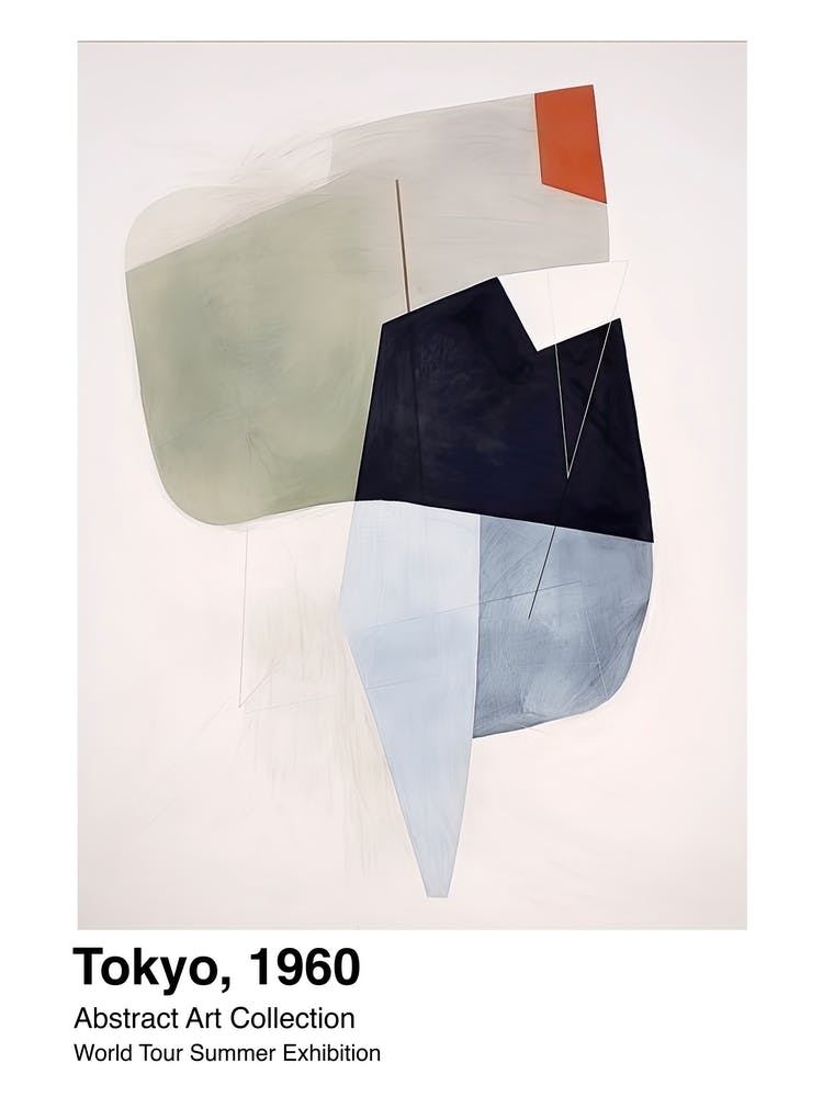 World Tour Exhibition, Abstract Art, Tokyo, 1960 4
