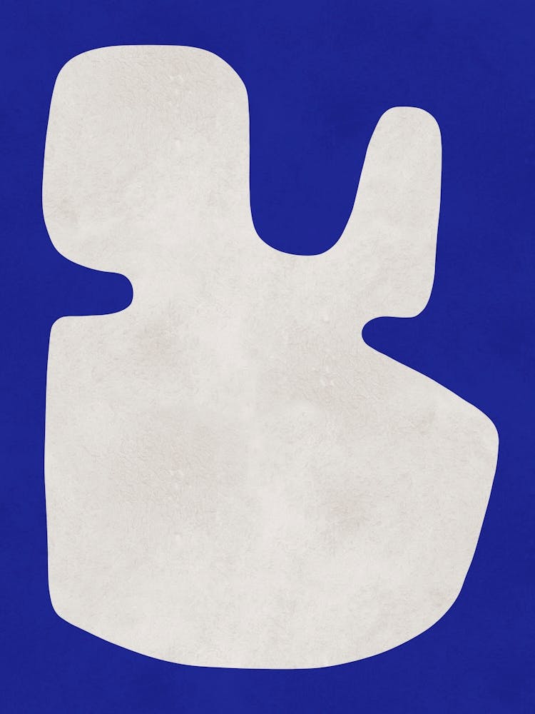 Abstract cobalt blue 7