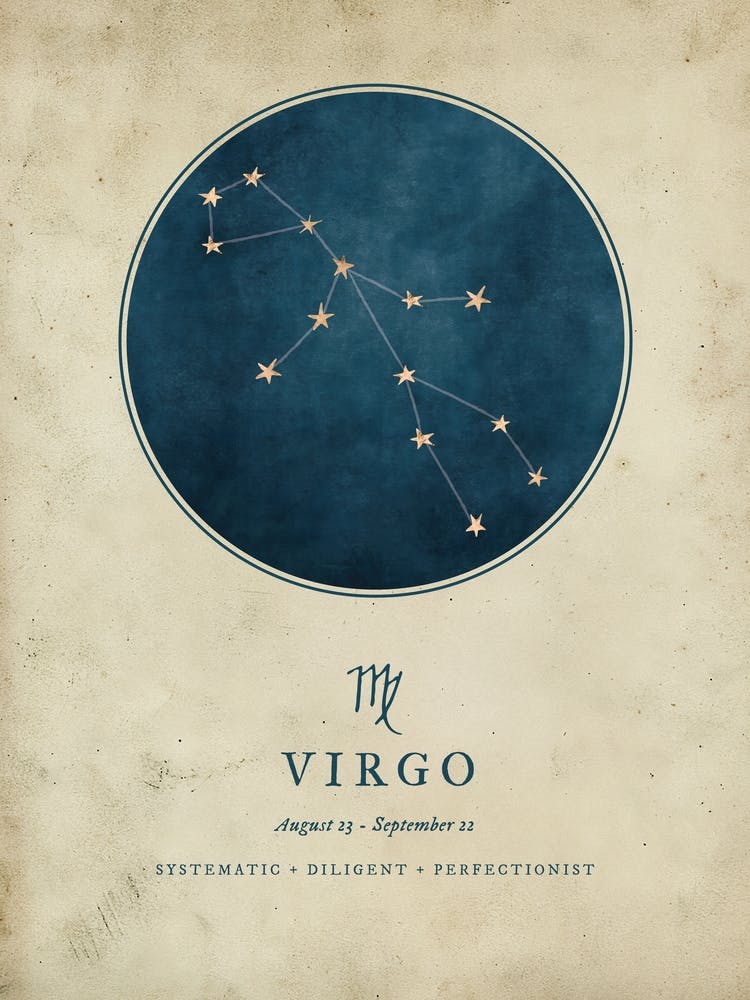 Astrology Constellation and Zodiac Sign of Virgo
