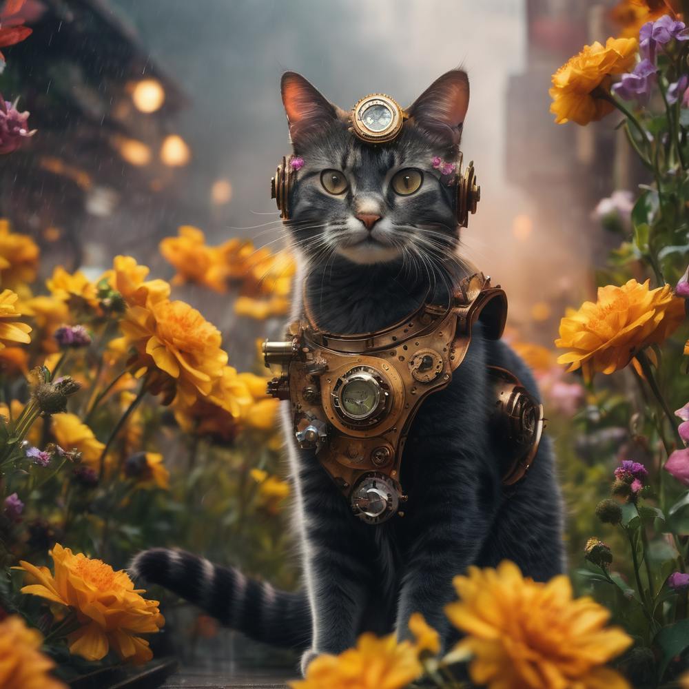 Steampunk Cat