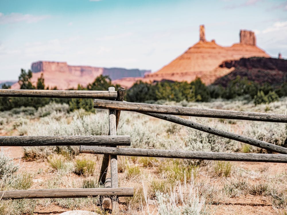 Utah Sagebrush Scenery