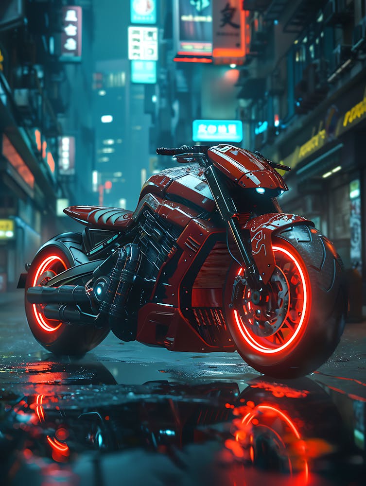 Cyborg Motorcycle