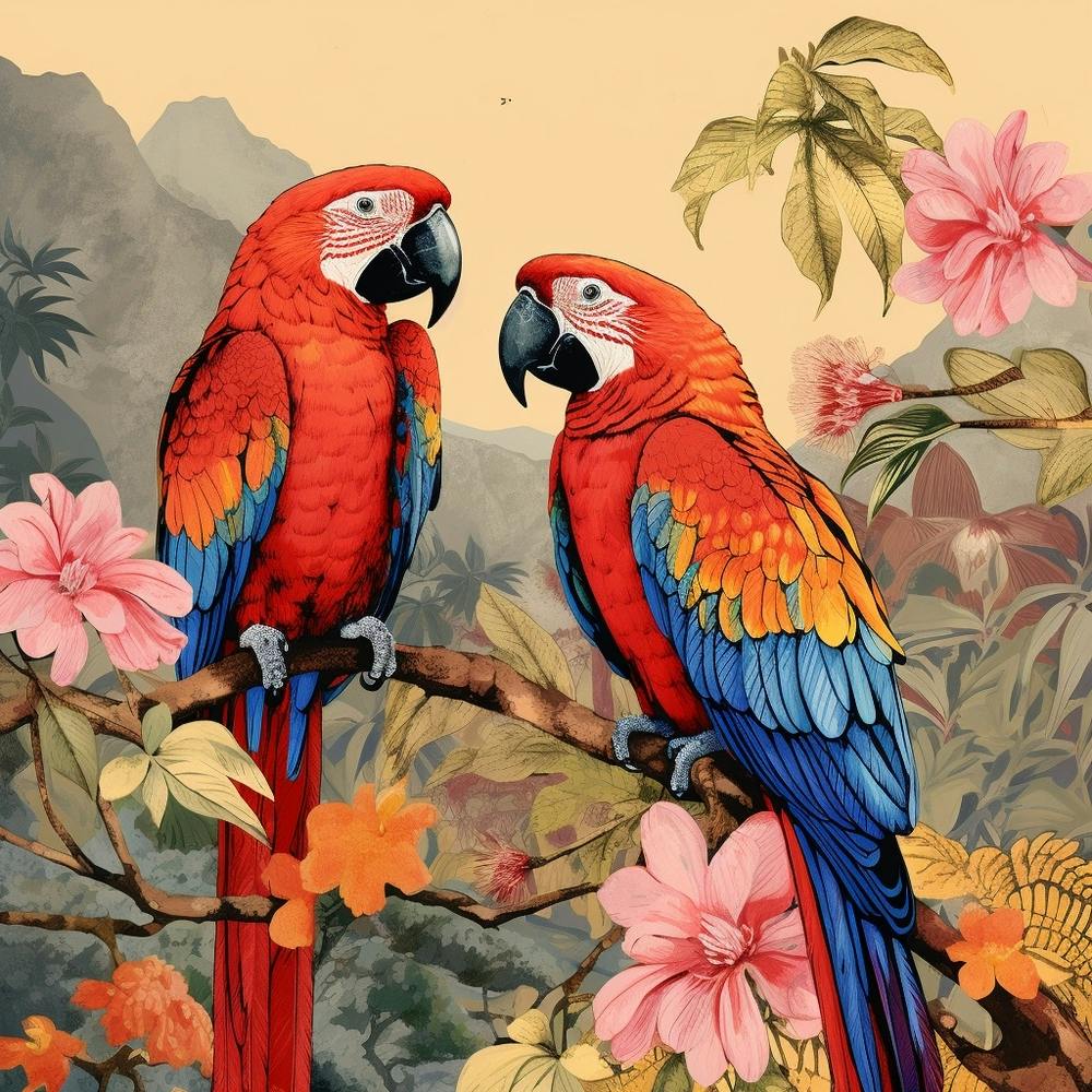 Bird In Nature Macaw 2