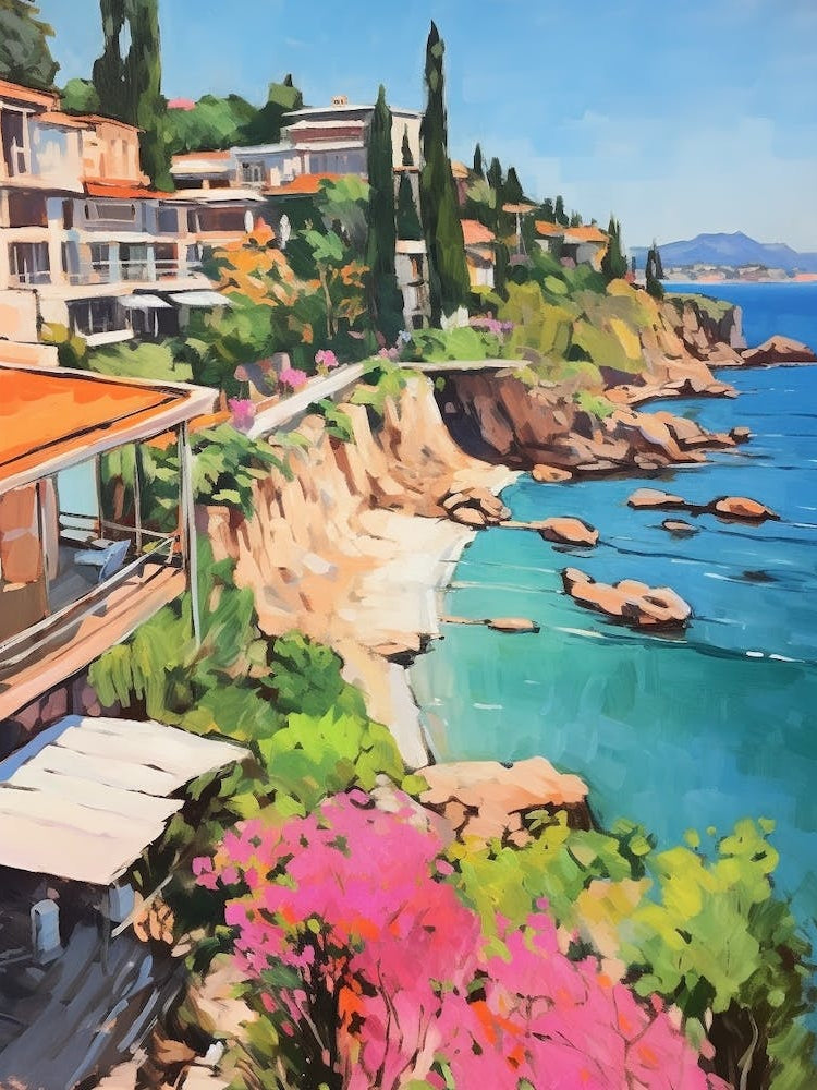 Antalya Turkey 3 Fauvist Painting