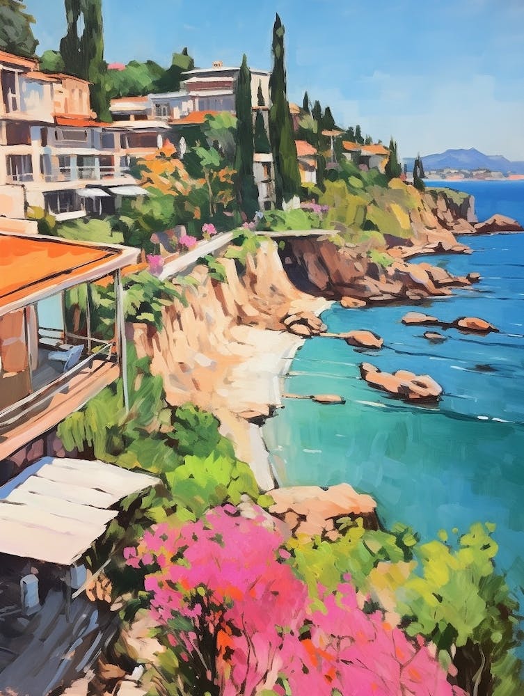 Antalya Turkey 3 Fauvist Painting