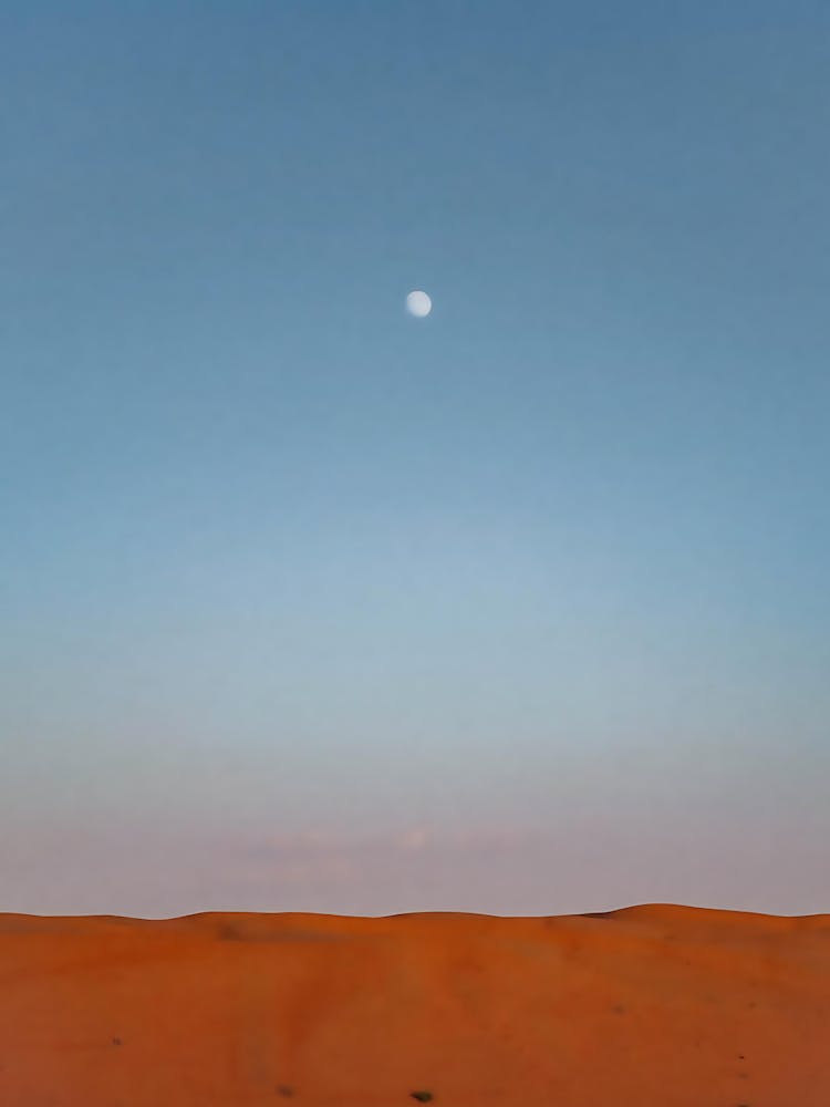 Moon In The Desert