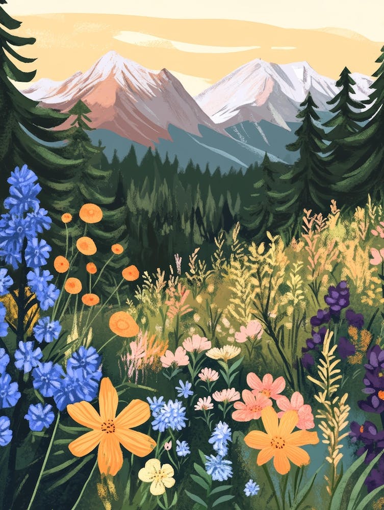 Wildflowers In The Mountains 8