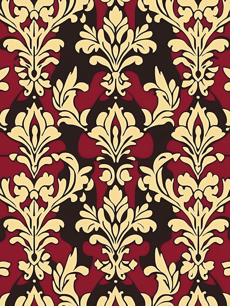 Damask Pattern Vector