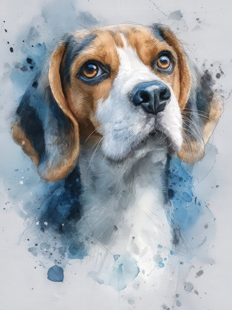 Aihrgdesign Isolated Watercolor Painting Of Dog Portraits Bea 8bd6eacb 4a49 481f B1a7 646a280a050c 3