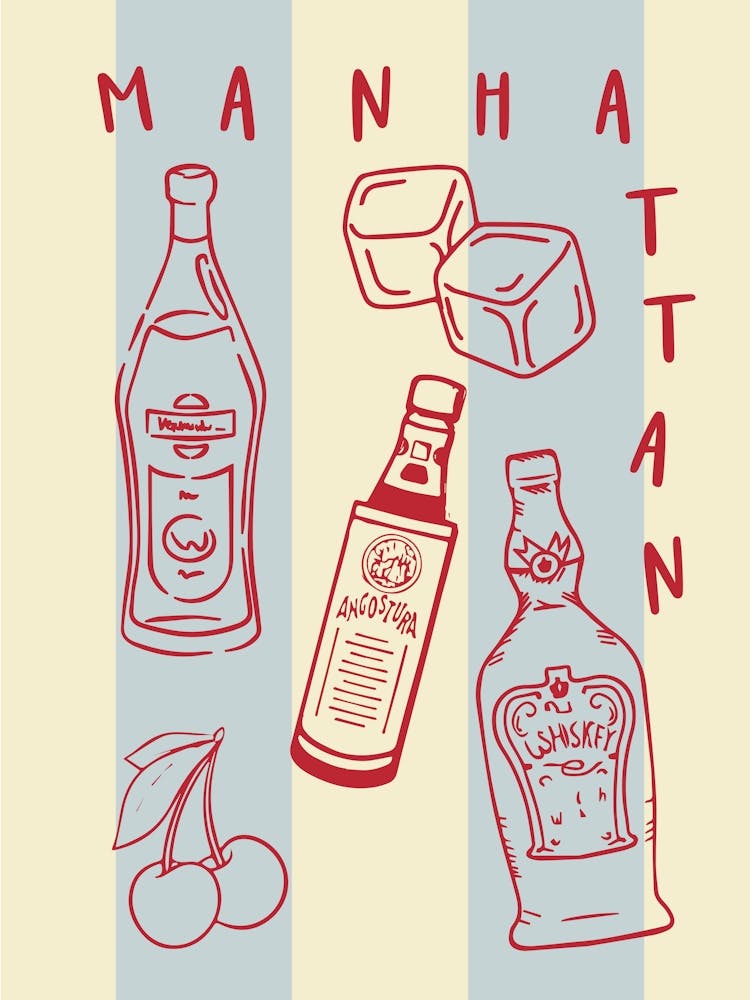 Manhattan Cocktail Recipe