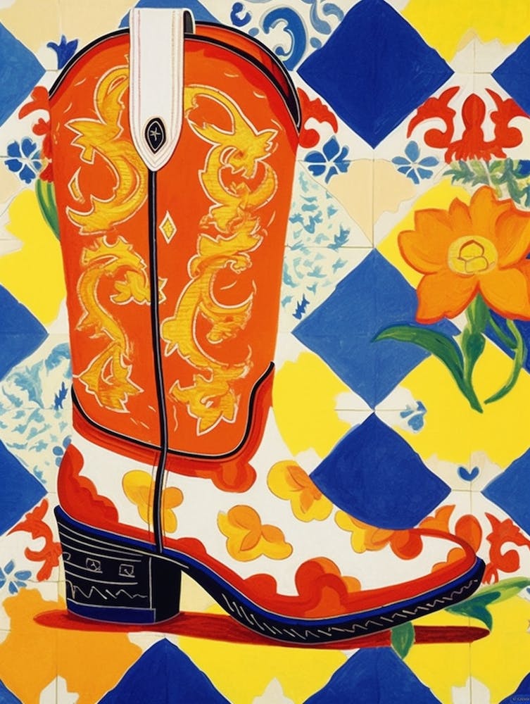 Matisse Inspirierte Cowgirl-Stiefel 7